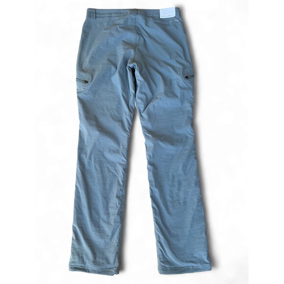Eddie Bauer First Ascent Womens Guide Pro Fleece Lined Pants sz 10 TALL Graphite - Picture 2 of 10